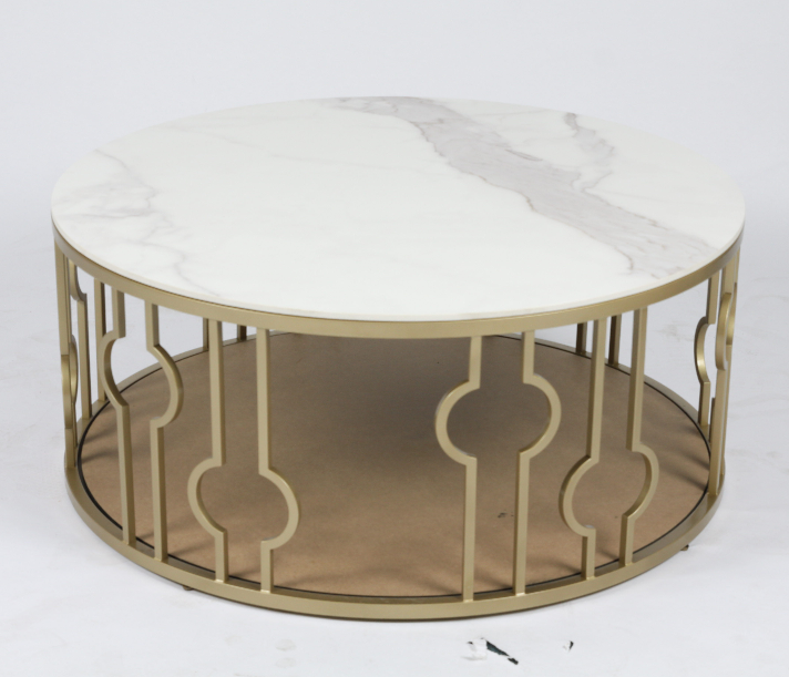 Luxury Hot Selling Dining Room Furniture Marble Round Dining Table